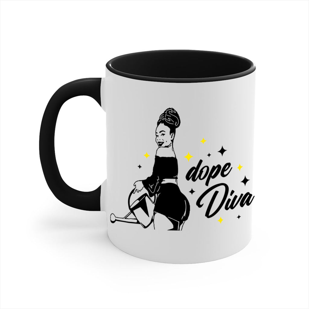dope diva 4#- Black women - Girls-Mug / Coffee Cup