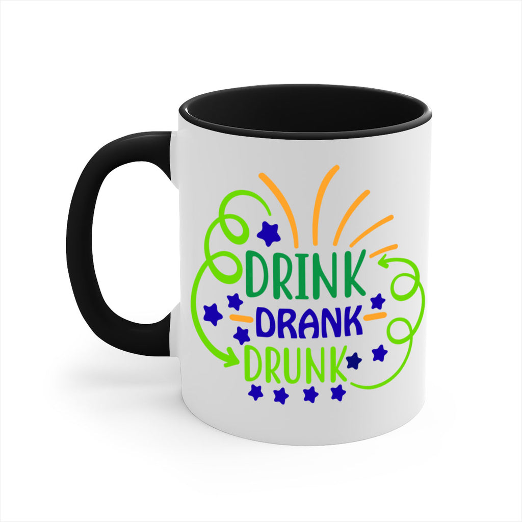 drink drank drunk 23#- mardi gras-Mug / Coffee Cup