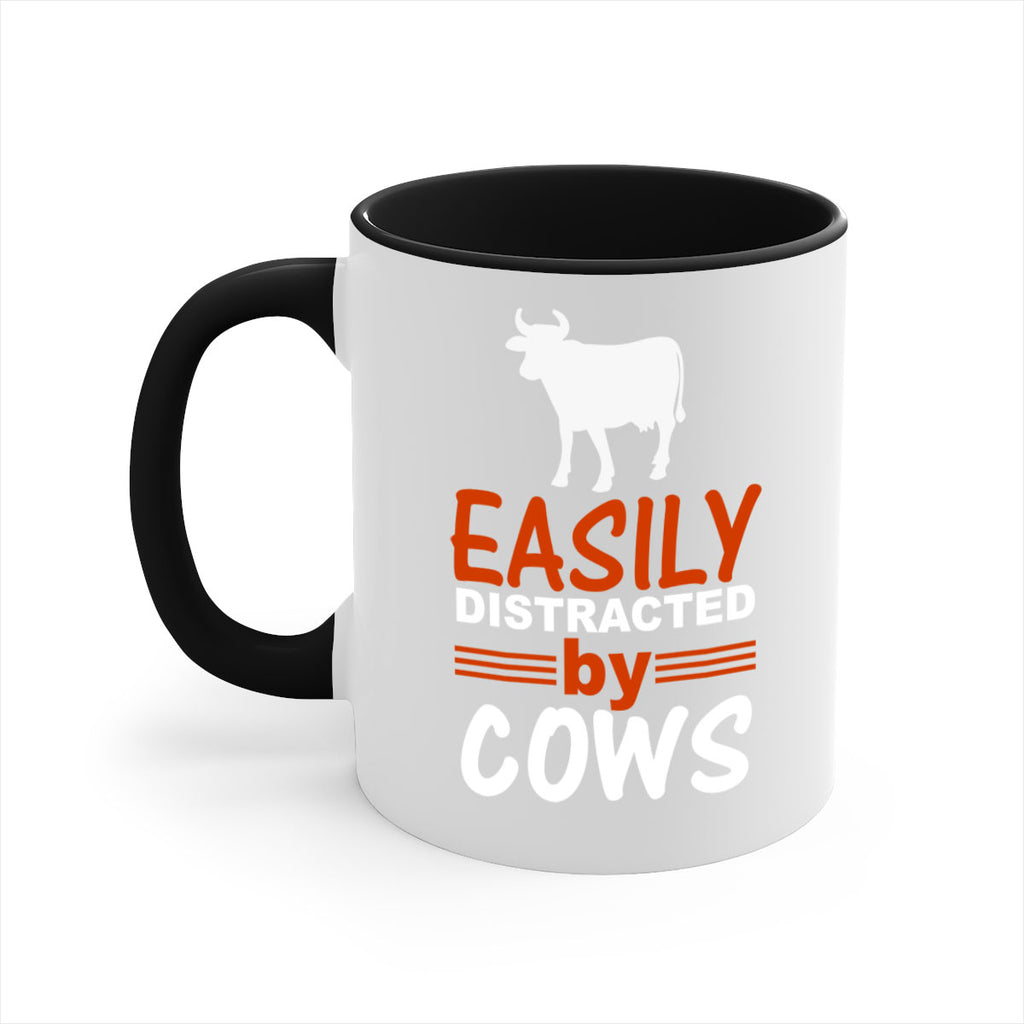 easily distracted by cows Style 4#- Cow-Mug / Coffee Cup