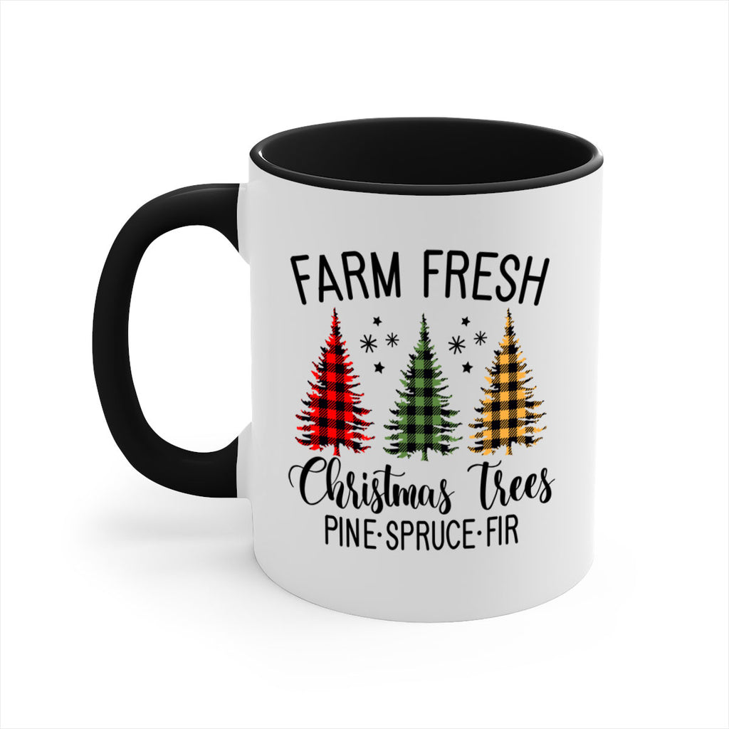farm fresh christmas trees style 206#- christmas-Mug / Coffee Cup