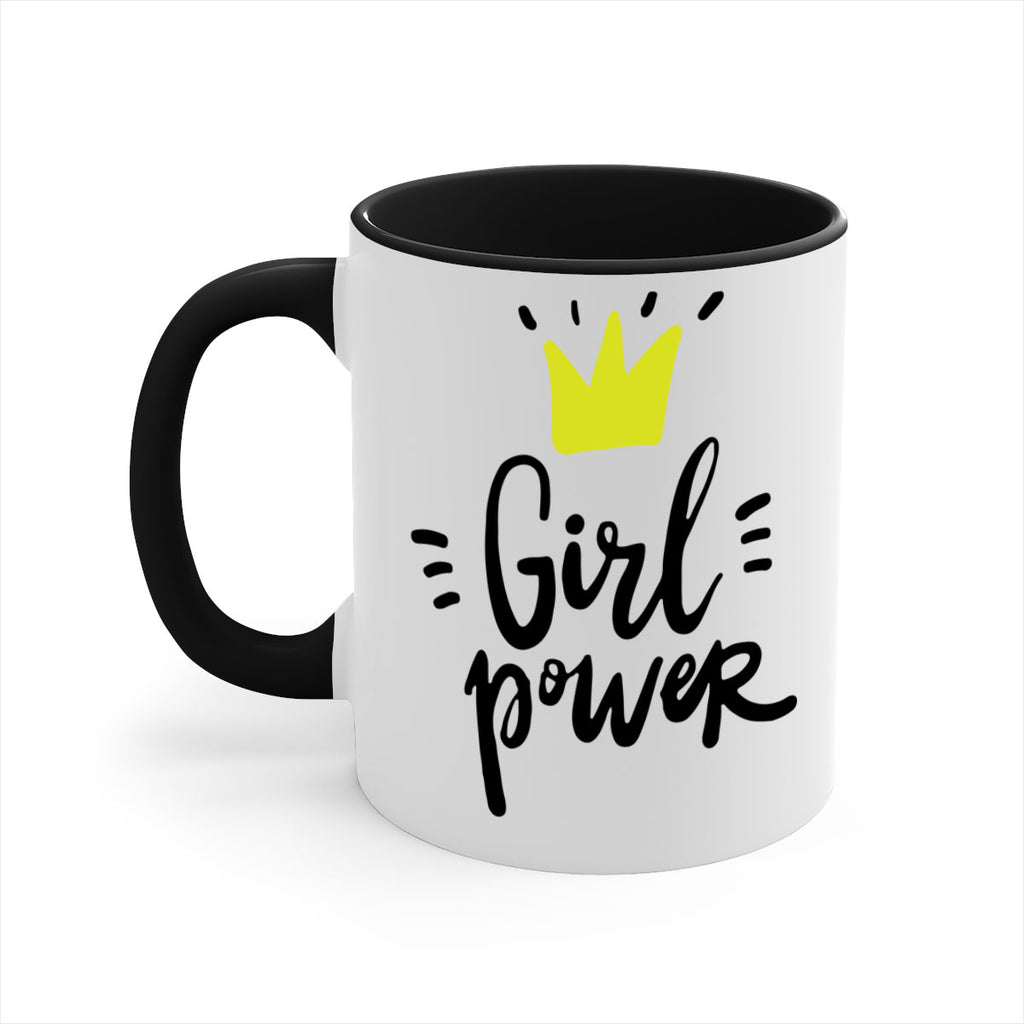 girl power crown 35#- Black women - Girls-Mug / Coffee Cup