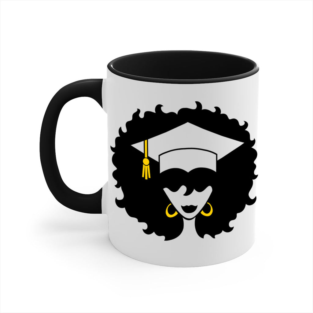 grad black woman 33#- Black women - Girls-Mug / Coffee Cup