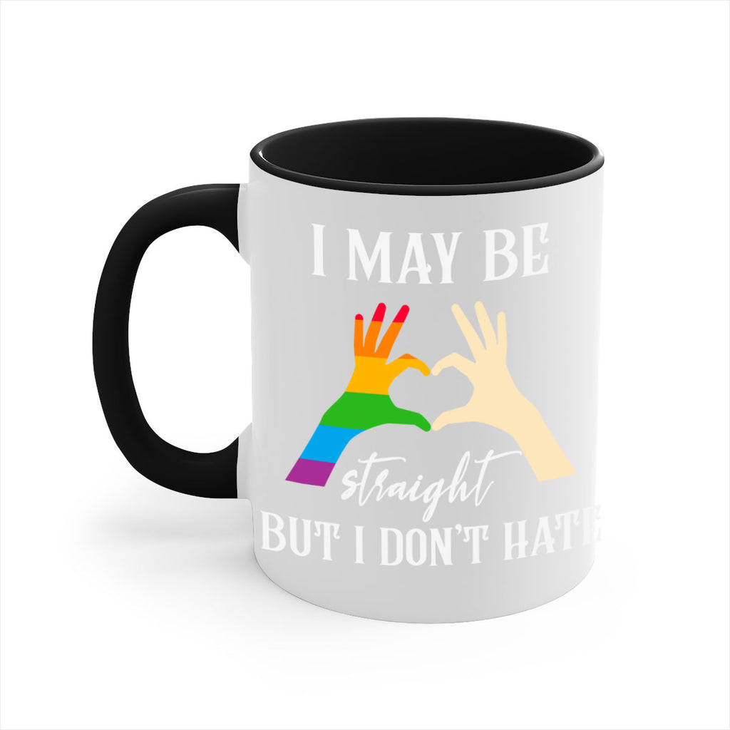 i may be straight but lgbt 125#- lgbt-Mug / Coffee Cup