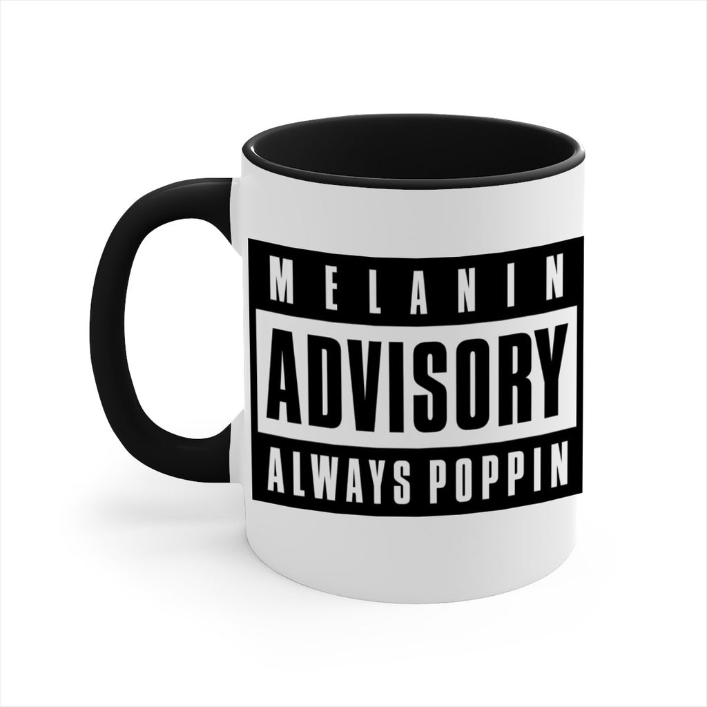 melanin advisory 80#- black words - phrases-Mug / Coffee Cup