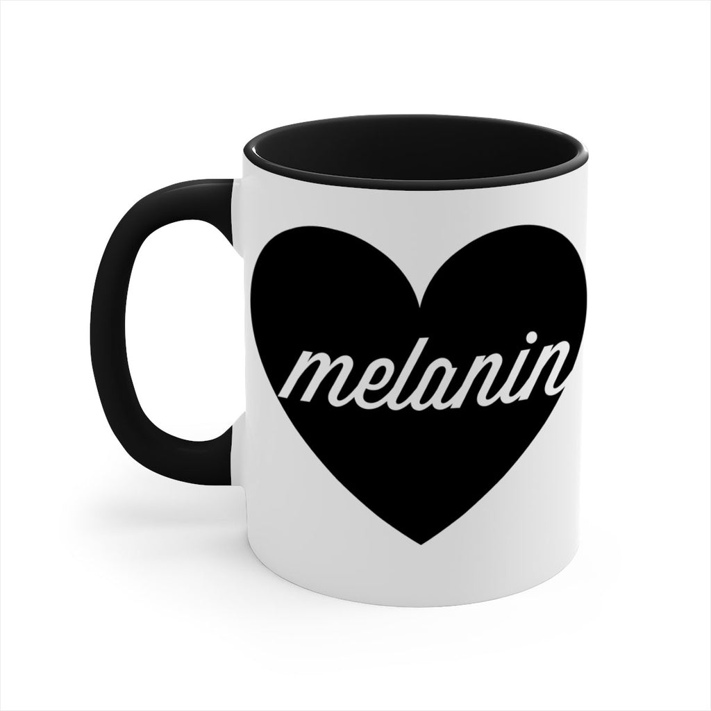melanin loveheart 76#- black words - phrases-Mug / Coffee Cup