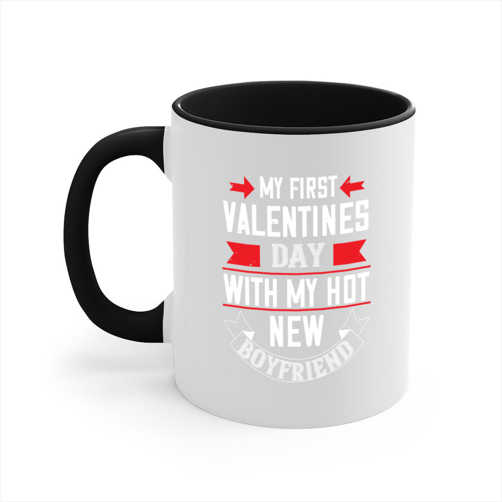 my first valentine day with my hot boyfriend 37#- valentines day-Mug / Coffee Cup