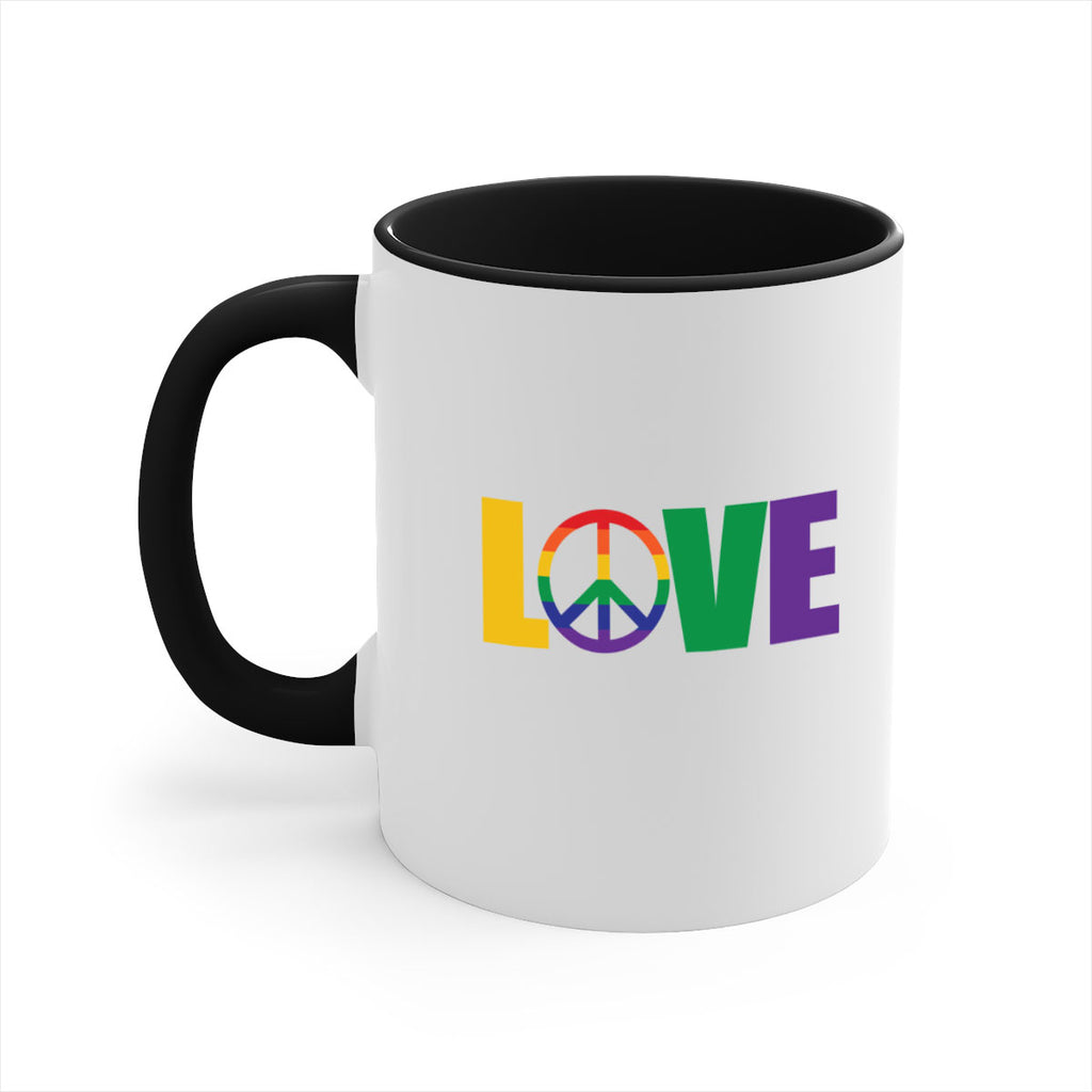 pride love peace 60#- lgbt-Mug / Coffee Cup