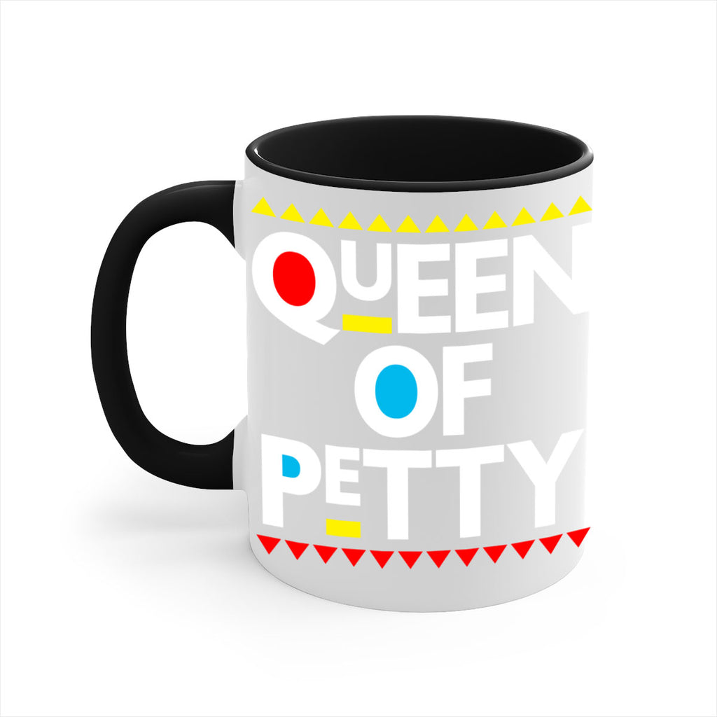 queen ofpetty 48#- black words - phrases-Mug / Coffee Cup