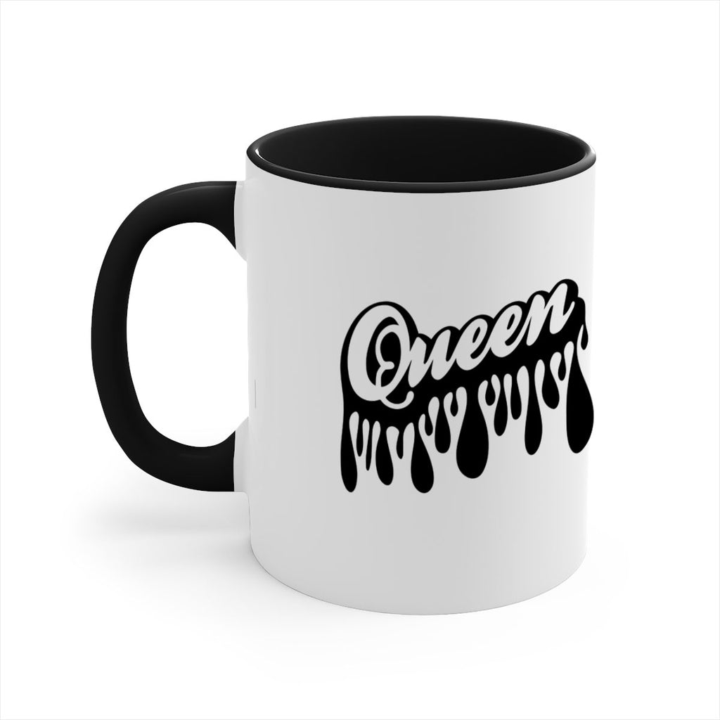 queen- black words - phrases-Mug / Coffee Cup