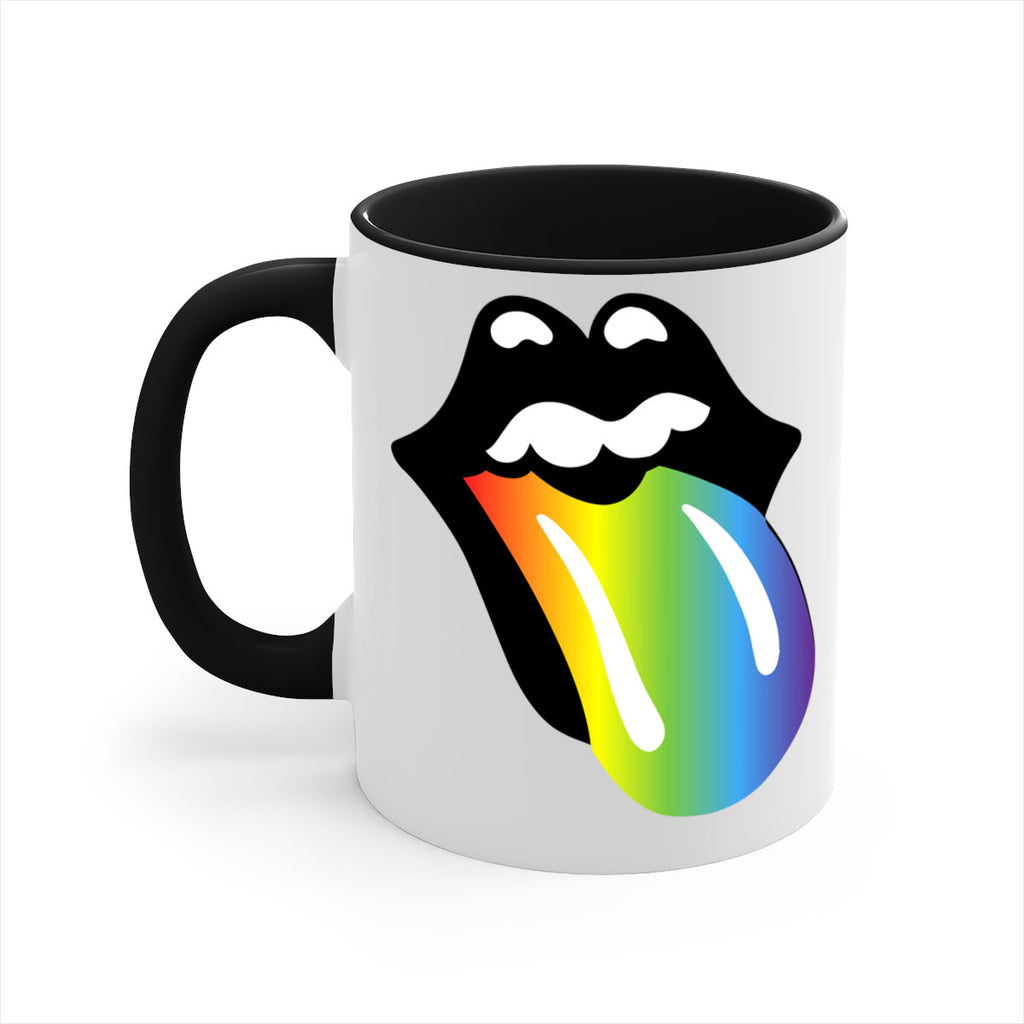 rainbow mouth and tongue 5#- lgbt-Mug / Coffee Cup