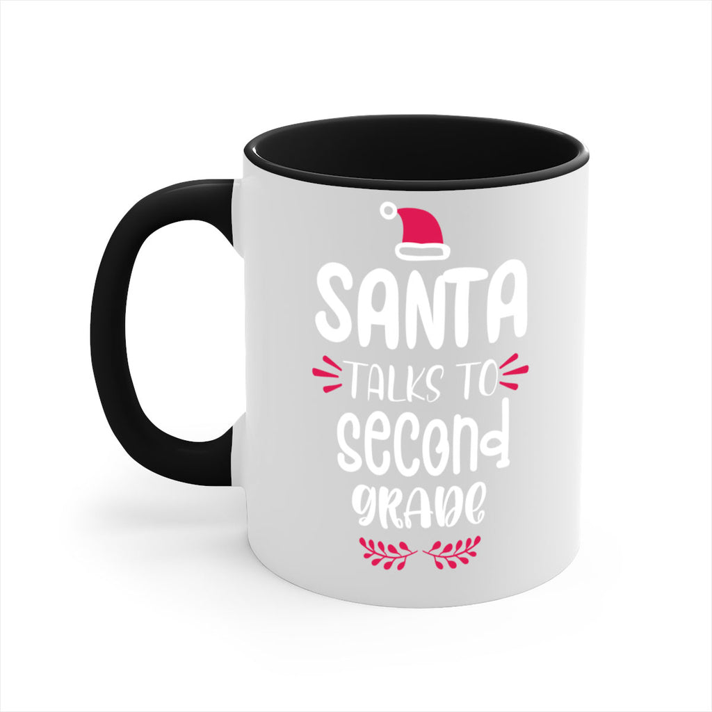 santa talks to second grade style 610#- christmas-Mug / Coffee Cup