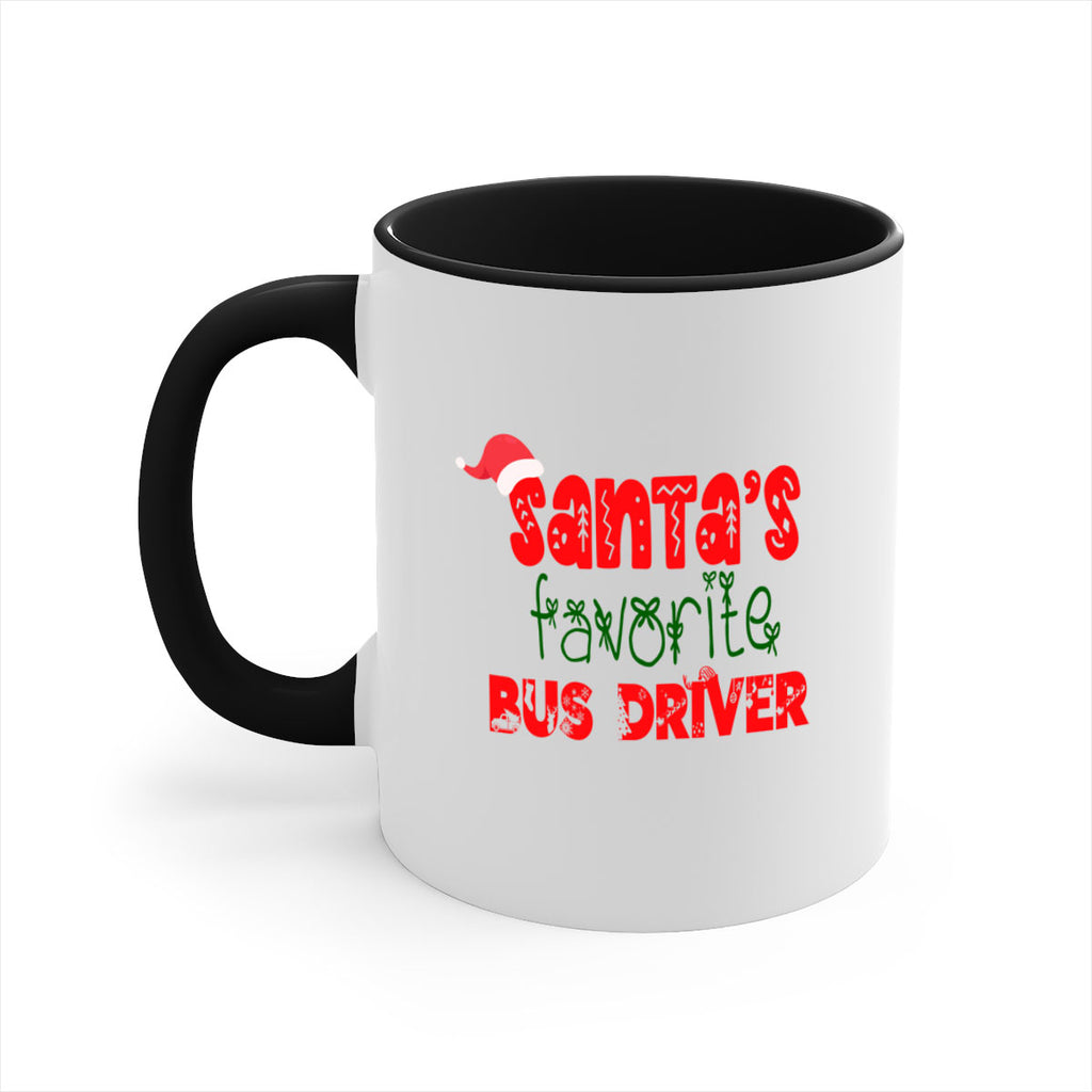 santas favorite bus driver style 692#- christmas-Mug / Coffee Cup