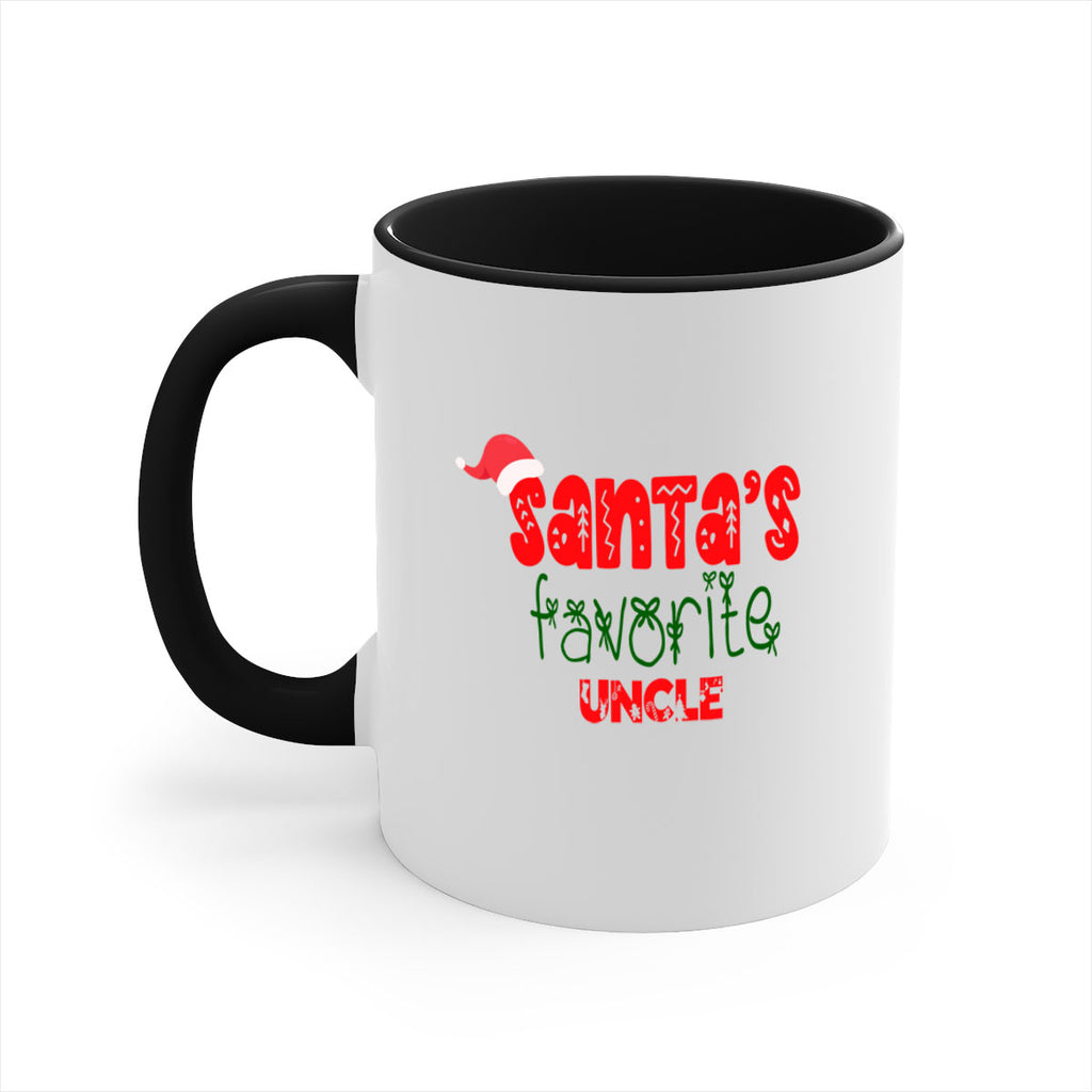 santas favorite uncle style 1137#- christmas-Mug / Coffee Cup