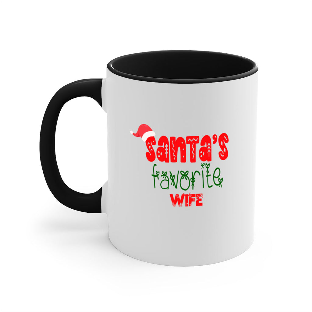 santas favorite wife style 1156#- christmas-Mug / Coffee Cup
