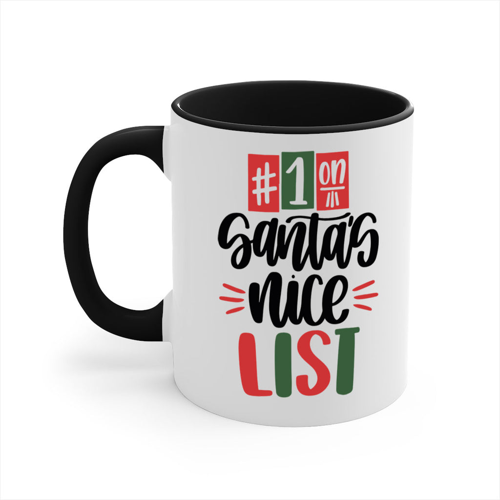 santas nice list 216#- christmas-Mug / Coffee Cup