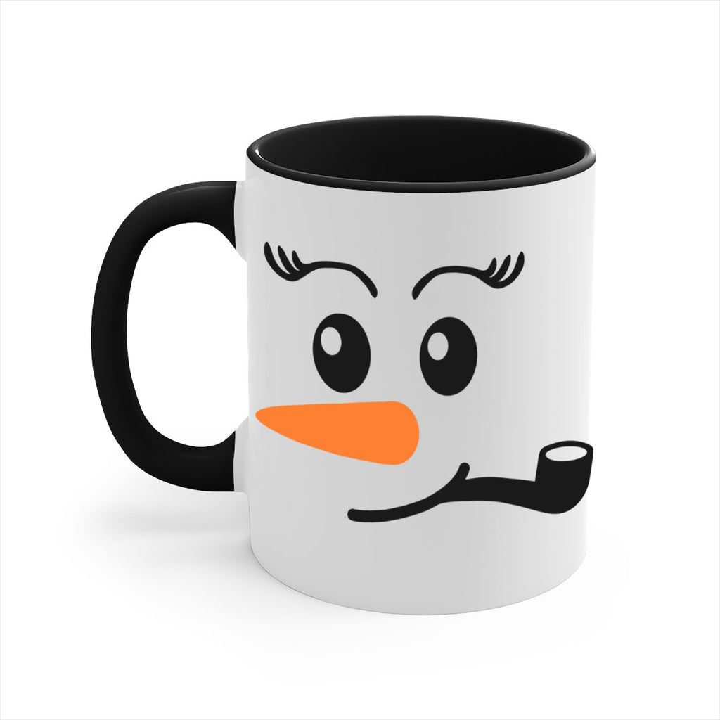 snowman face 6#- christmas-Mug / Coffee Cup