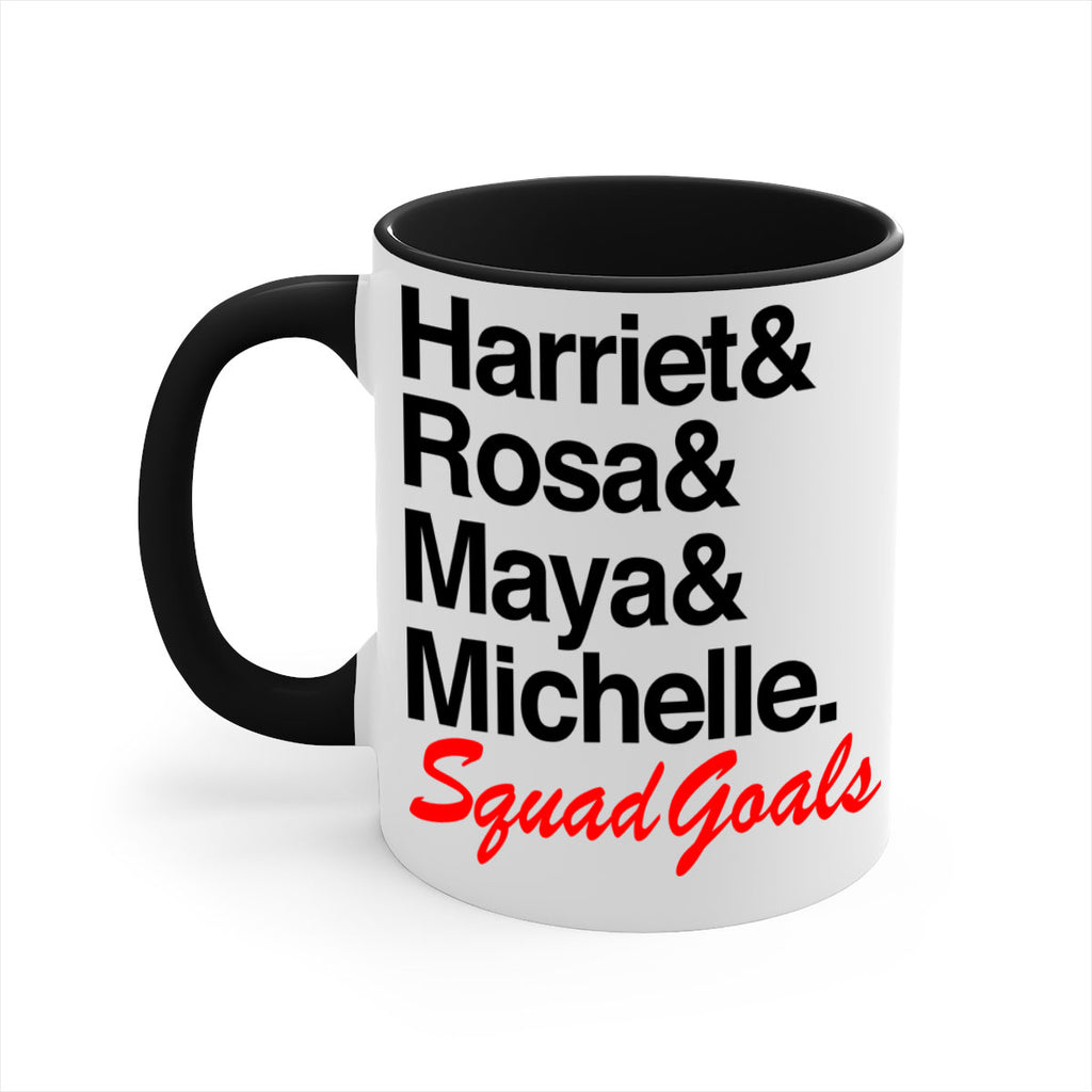 squad goals 26#- black words - phrases-Mug / Coffee Cup