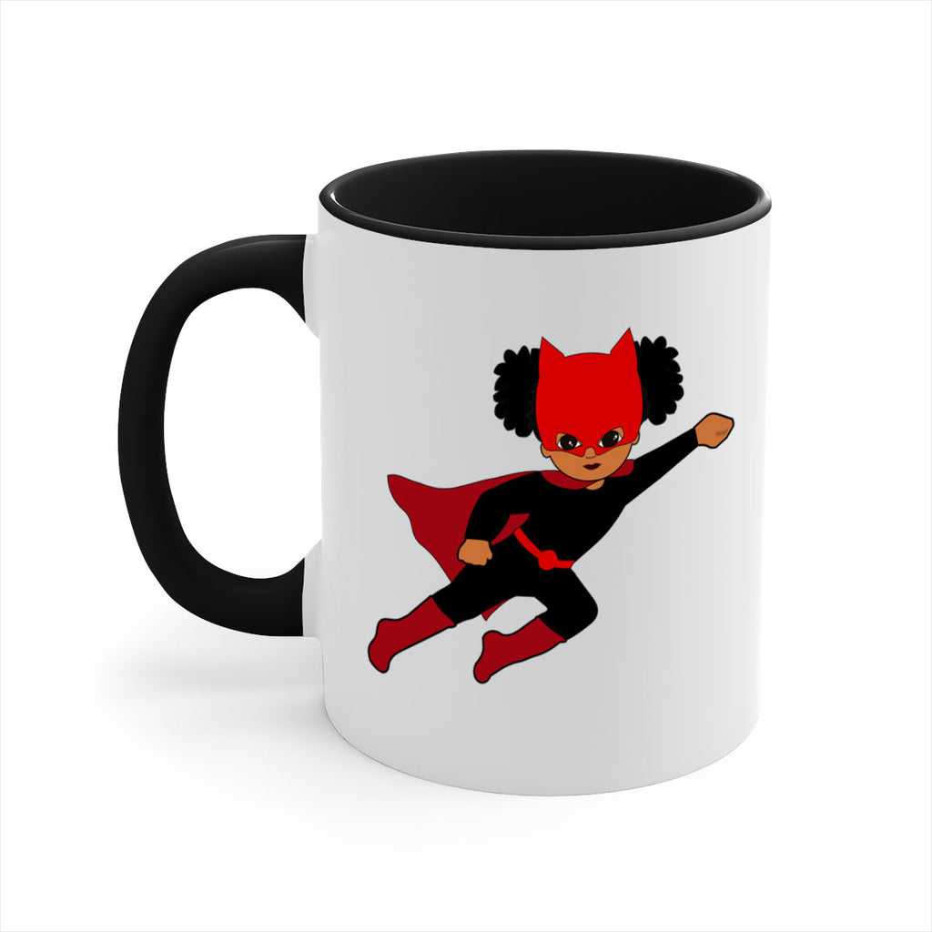 super kids girl 7#- Black women - Girls-Mug / Coffee Cup