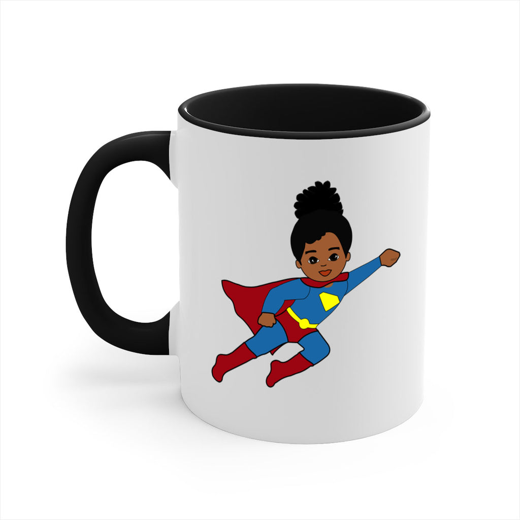 super kids girl 9#- Black women - Girls-Mug / Coffee Cup