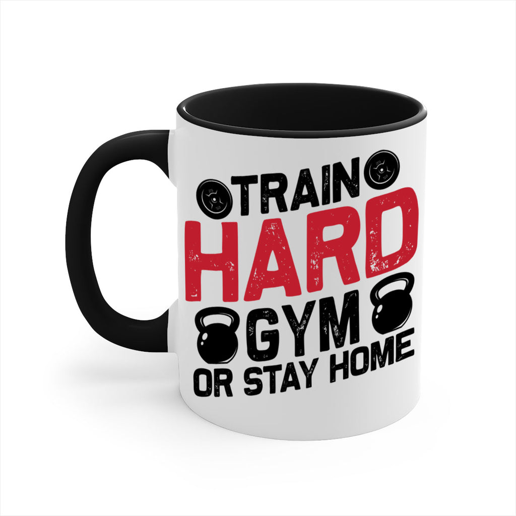 train hard gym or stay home 2#- gym-Mug / Coffee Cup