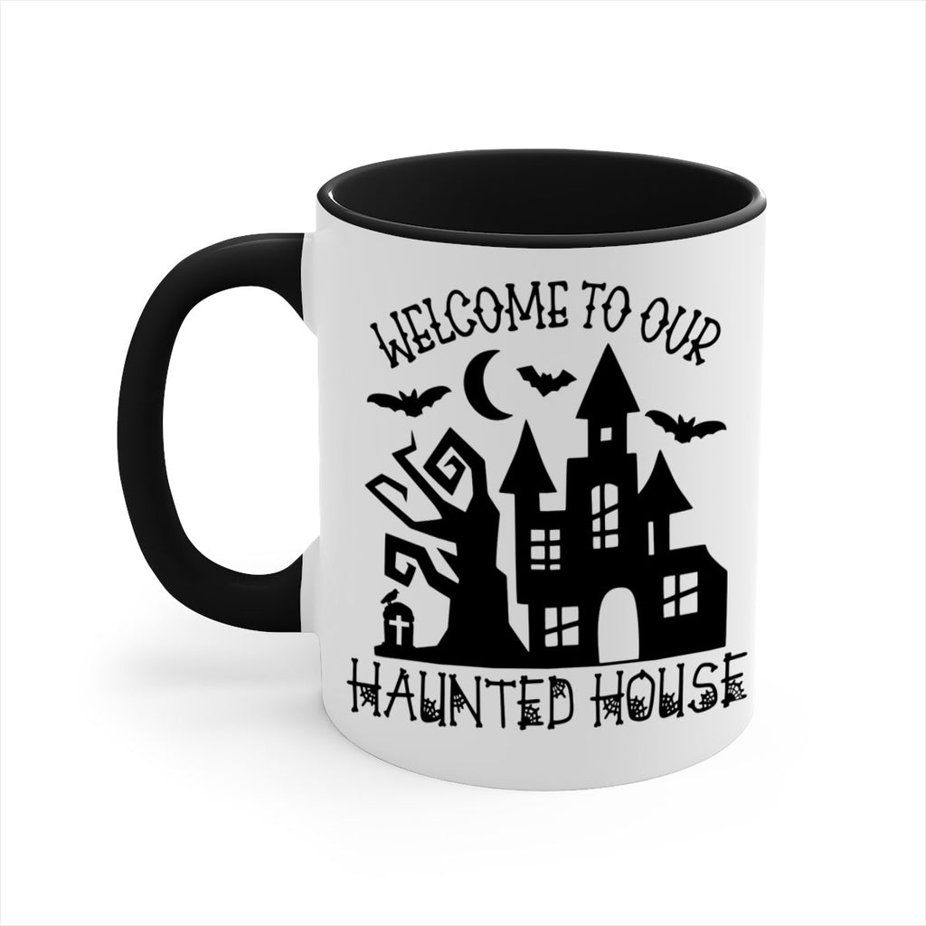 welcome to our haunted house 14#- halloween-Mug / Coffee Cup