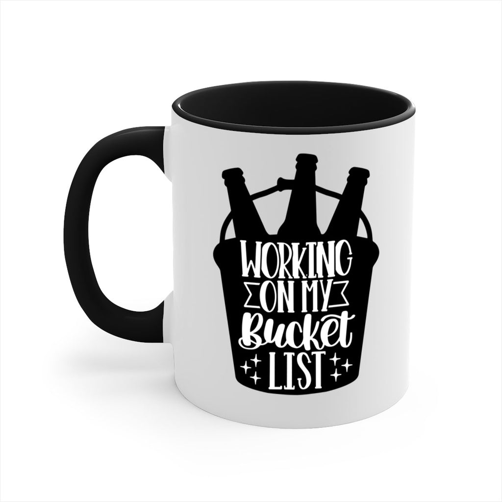 working on my bucket list 14#- beer-Mug / Coffee Cup