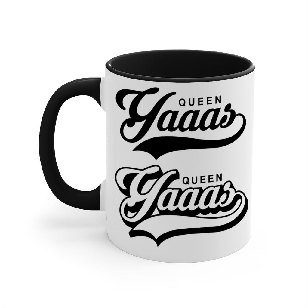 yaaas queen script 5#- black words - phrases-Mug / Coffee Cup