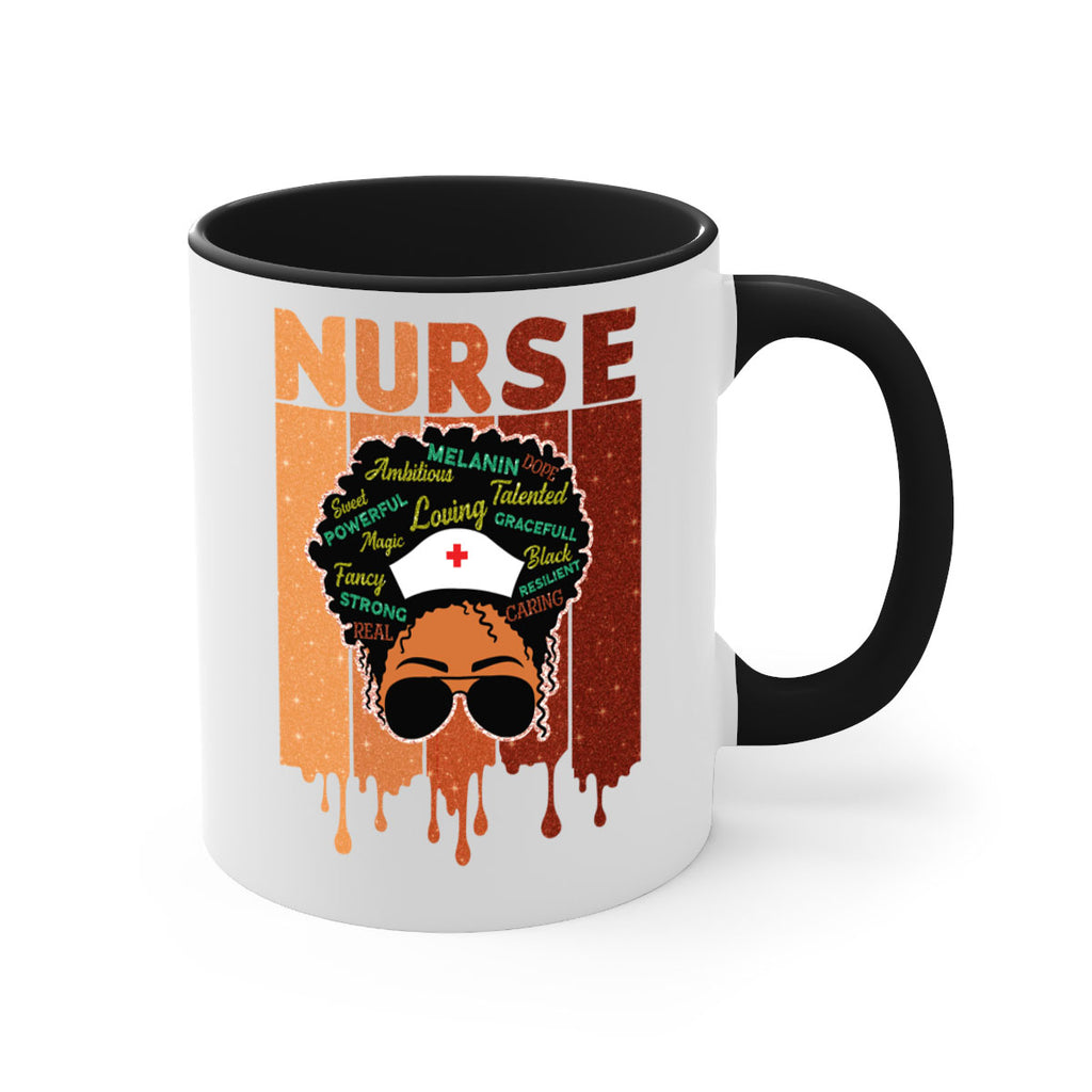Black Nurse African Melanin Juneteenth 22#- juneteenth-Mug / Coffee Cup