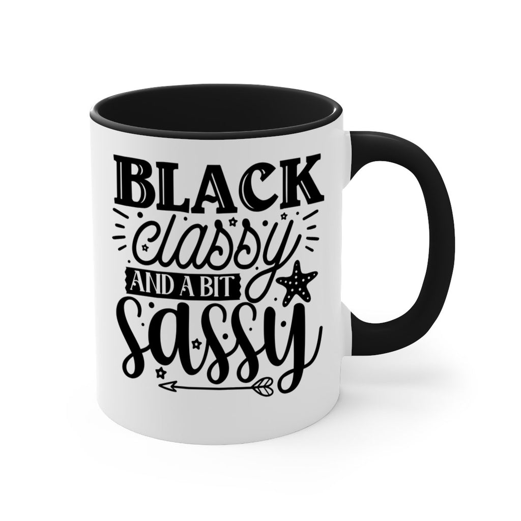 Black classy and a bit sassy Style 61#- Black women - Girls-Mug / Coffee Cup