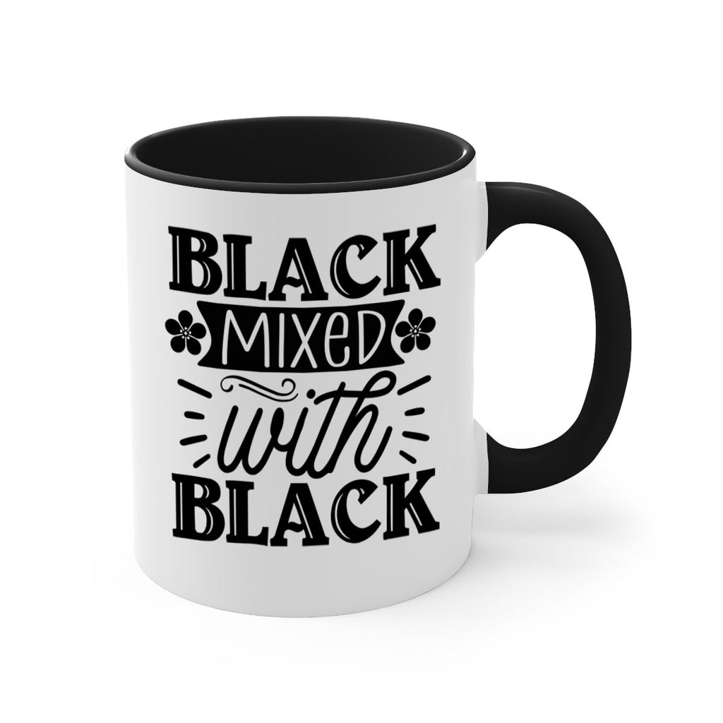 Black mixed with black Style 56#- Black women - Girls-Mug / Coffee Cup