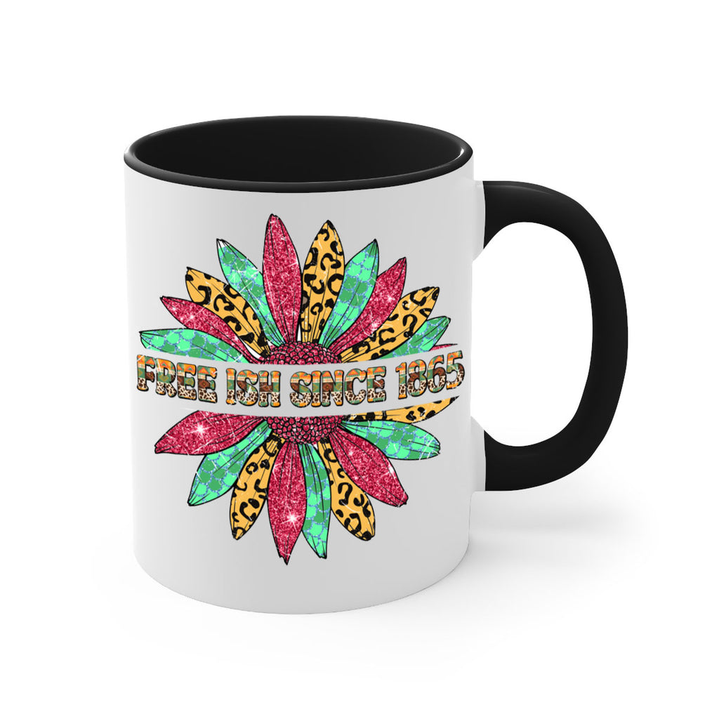 Freeish Since 1865 Sunflower Juneteenth 15#- juneteenth-Mug / Coffee Cup