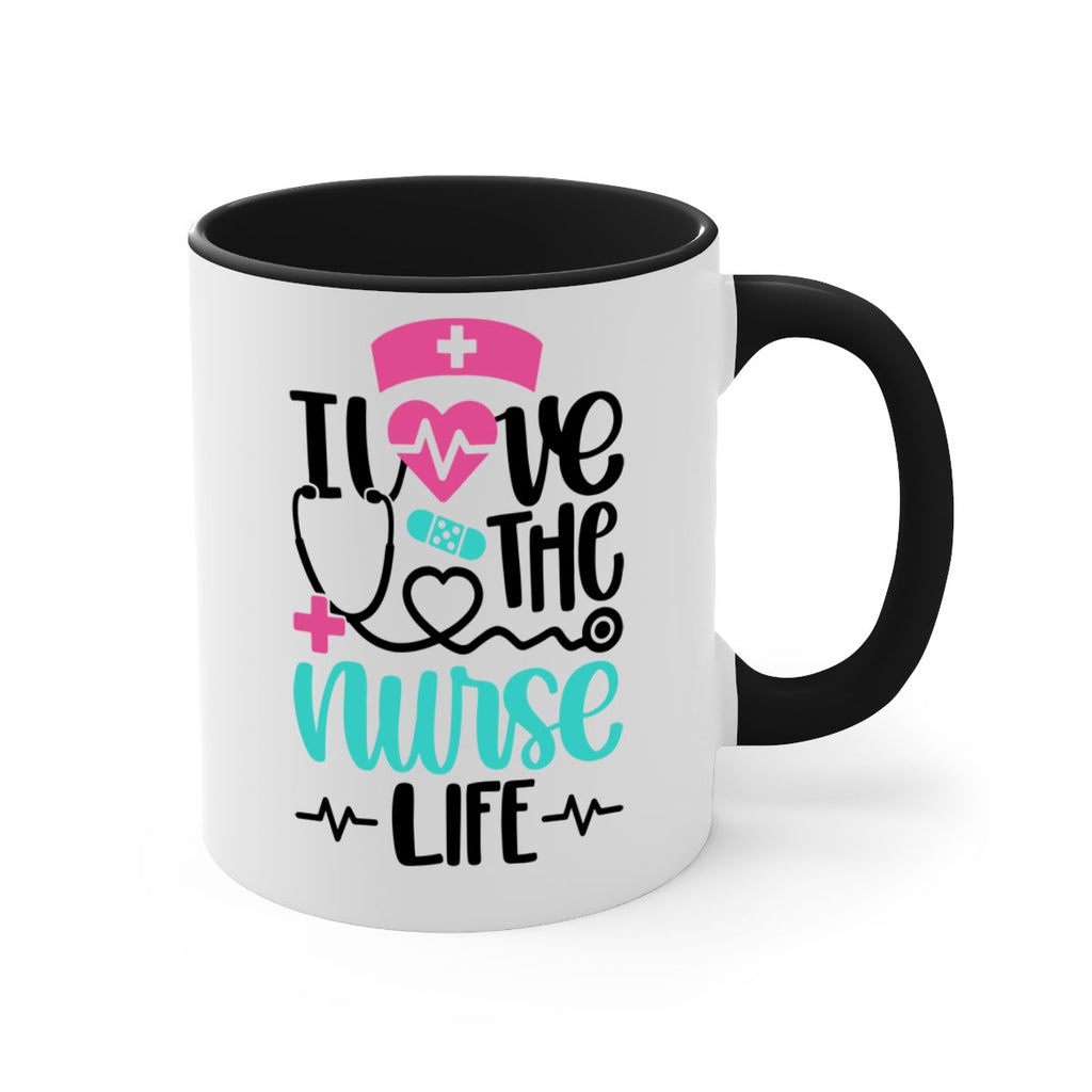 I Love The Nurse Life Style Style 169#- nurse-Mug / Coffee Cup