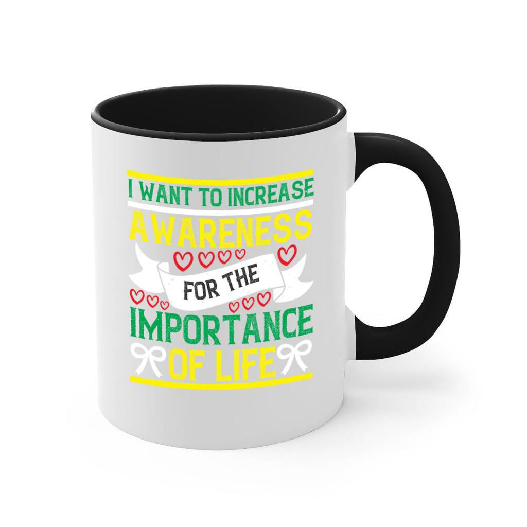 I want to increase awareness for the importance of life Style 44#- Self awareness-Mug / Coffee Cup