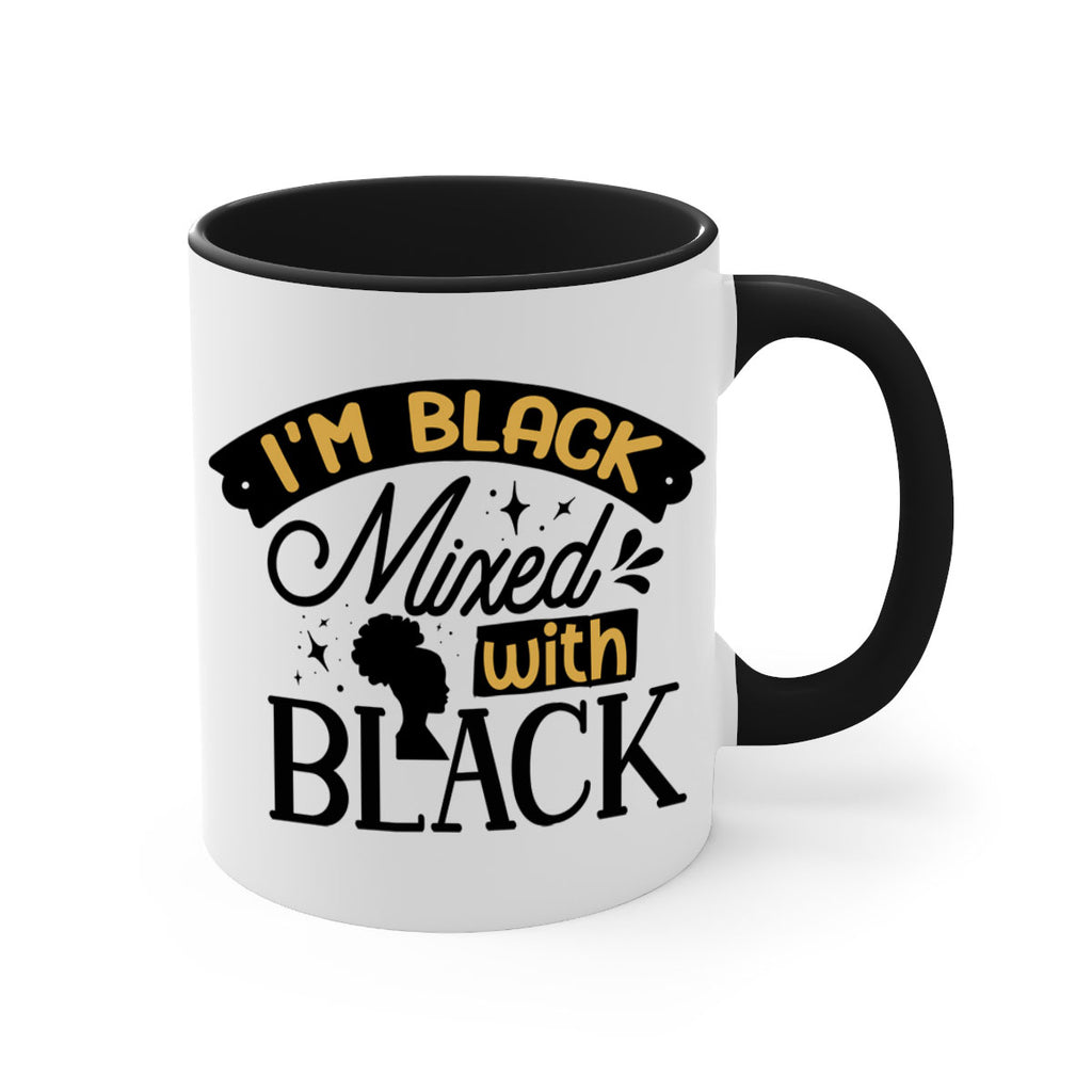 Im black mixed with black Style 30#- Black women - Girls-Mug / Coffee Cup
