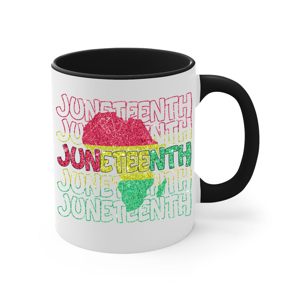 Juneteenth Fist Black History 1865 Png 13#- juneteenth-Mug / Coffee Cup