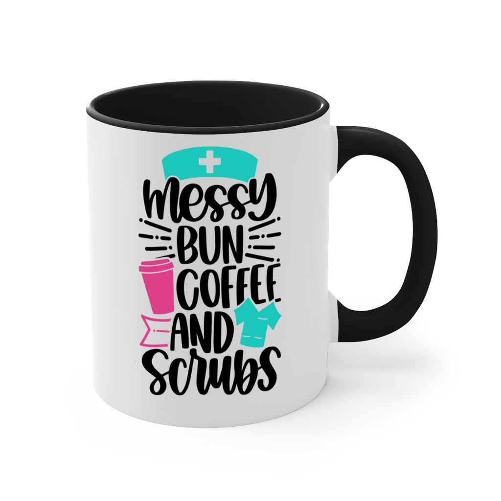 Messy Bun Coffee And Style Style 131#- nurse-Mug / Coffee Cup
