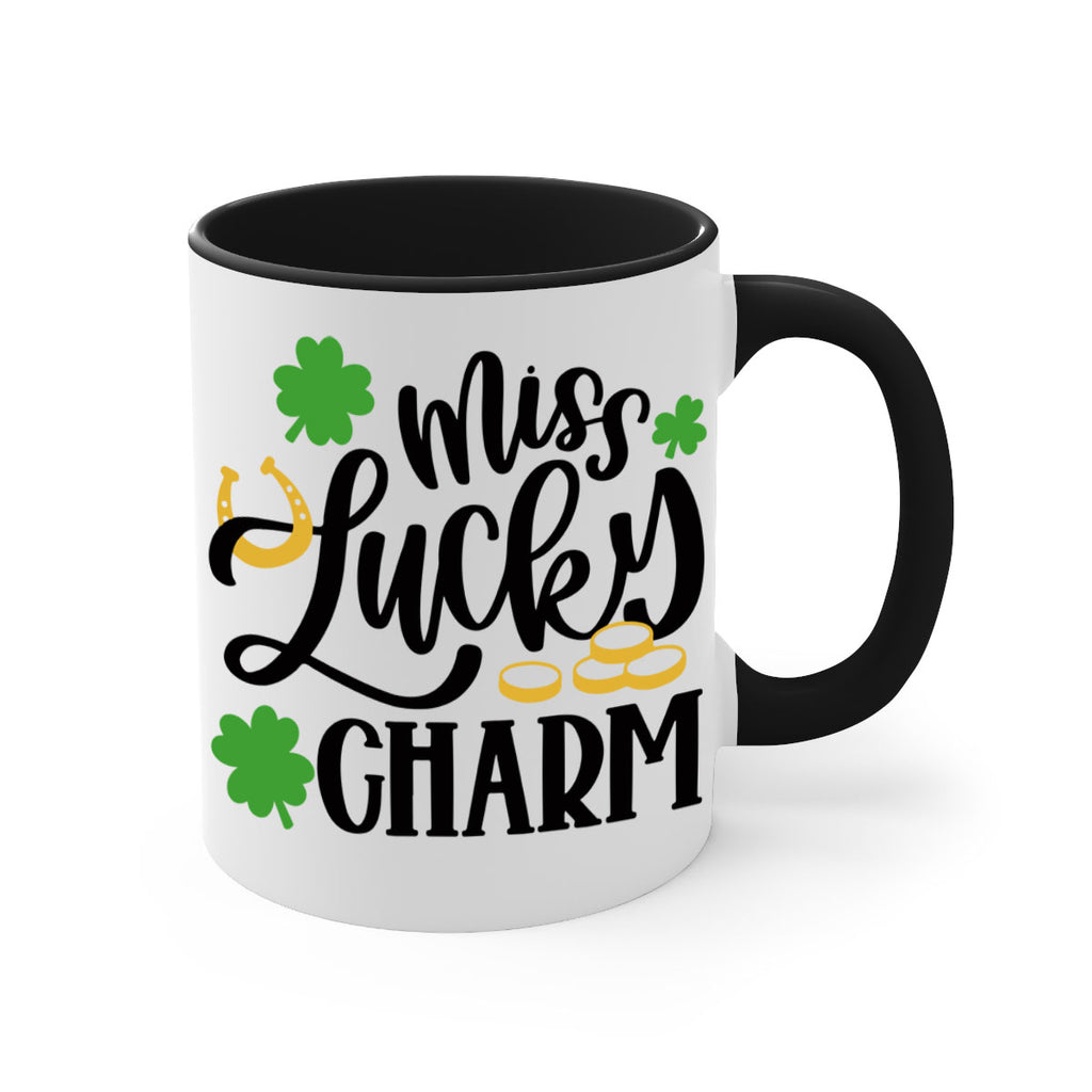 Miss Lucky Charm Style 47#- St Patricks Day-Mug / Coffee Cup
