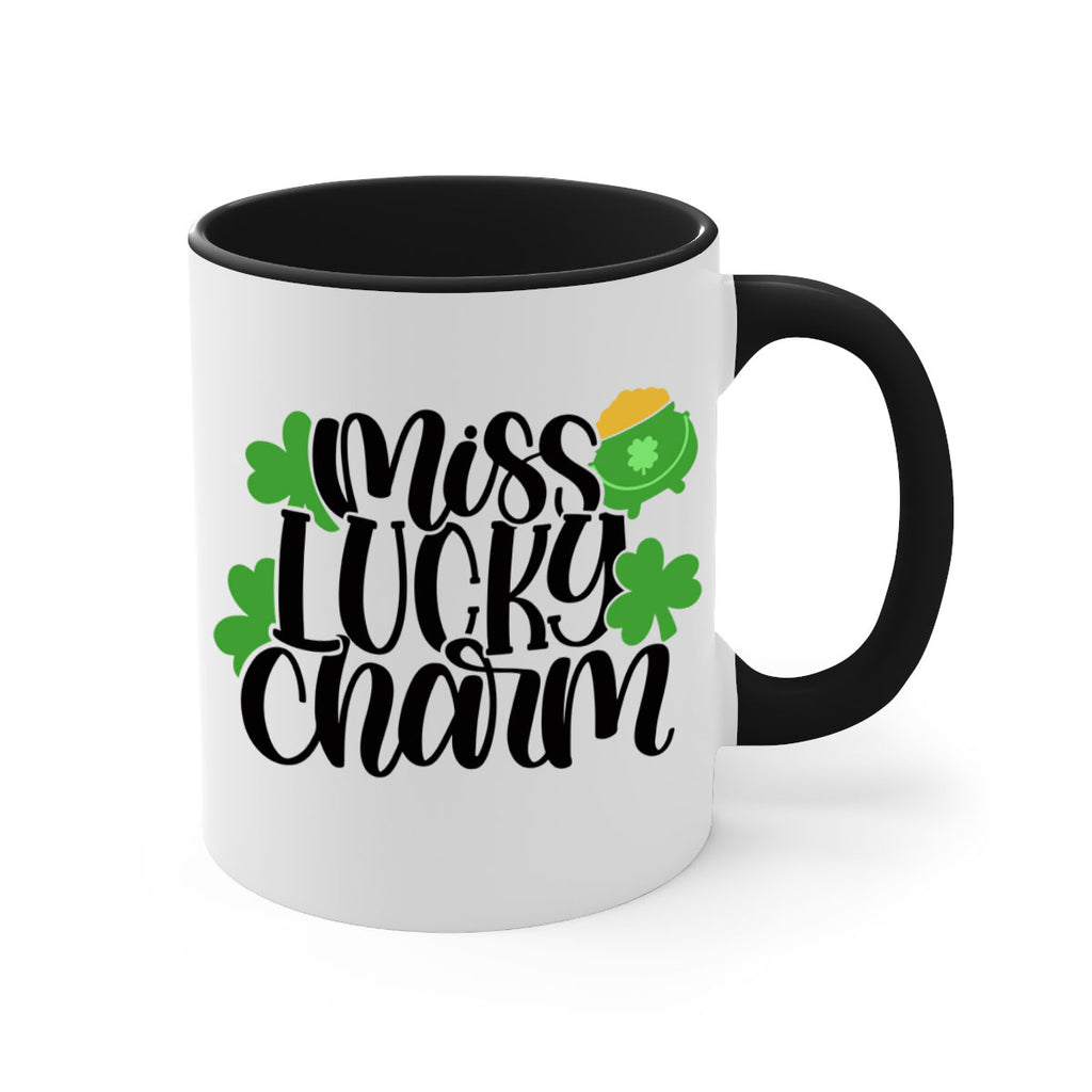 Miss Lucky Charm Style 48#- St Patricks Day-Mug / Coffee Cup