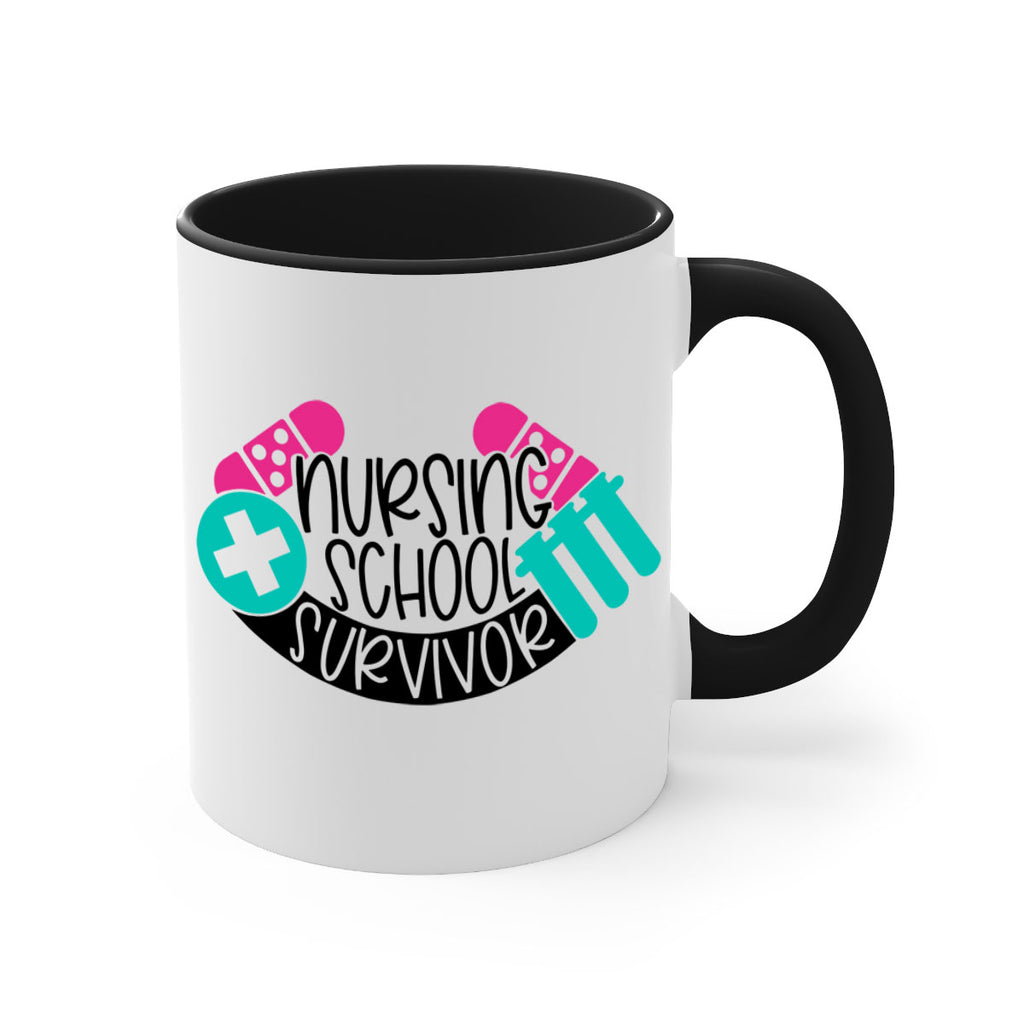 Nursing School Survivor Style Style 64#- nurse-Mug / Coffee Cup