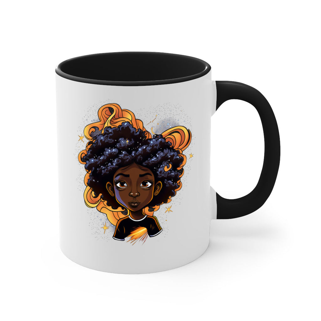 Sparkling Black Girl Design 12#- Black women - Girls-Mug / Coffee Cup