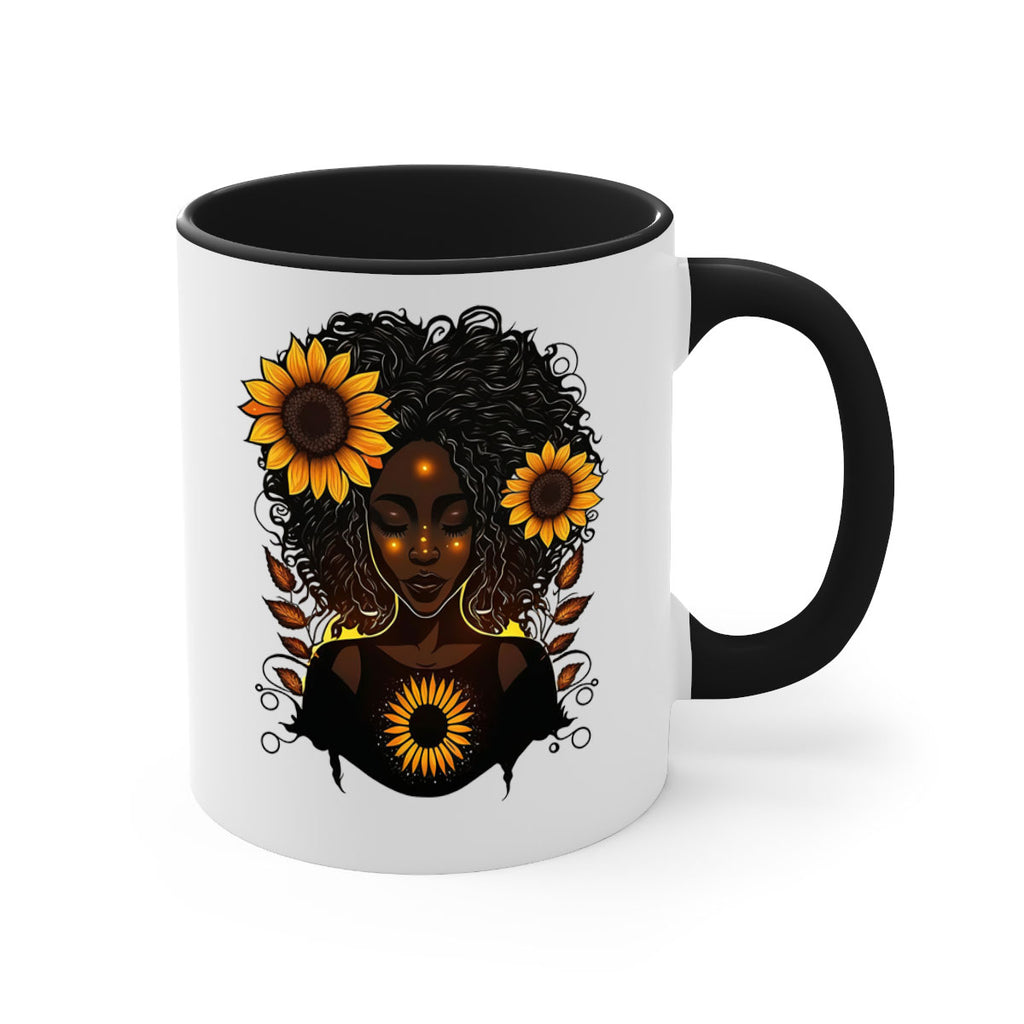 Sparkling Black Girl Design 13#- Black women - Girls-Mug / Coffee Cup
