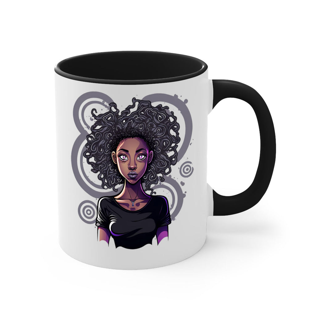Sparkling Black Girl Design 14#- Black women - Girls-Mug / Coffee Cup