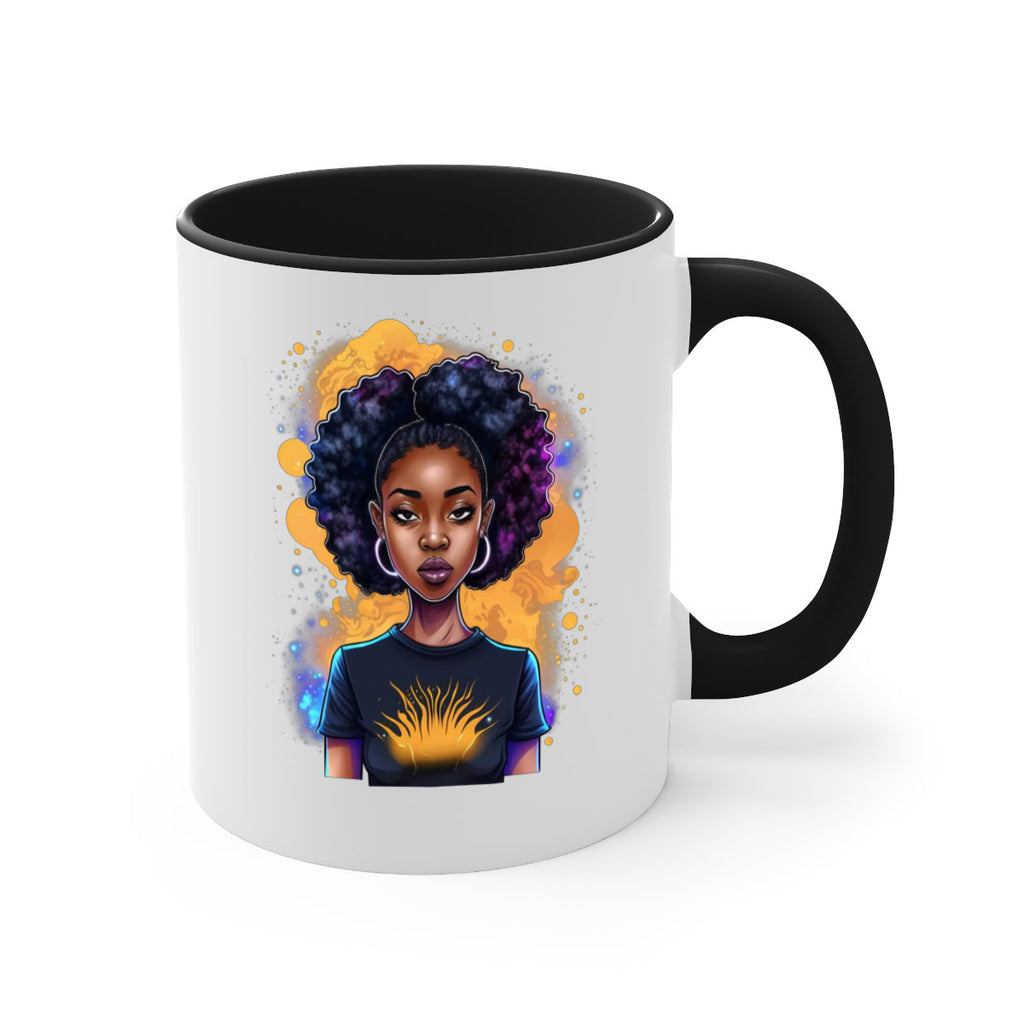 Sparkling Black Girl Design 15#- Black women - Girls-Mug / Coffee Cup
