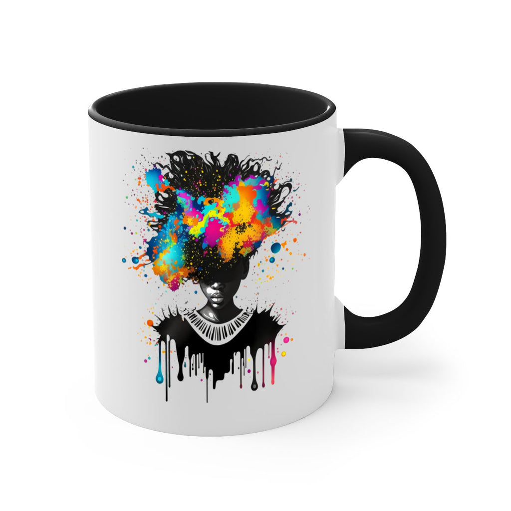 Sparkling Black Girl Design 16#- Black women - Girls-Mug / Coffee Cup