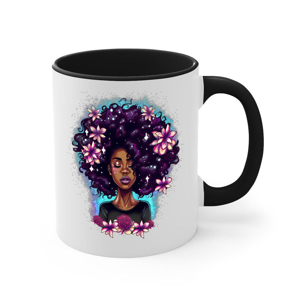 Sparkling Black Girl Design 3#- Black women - Girls-Mug / Coffee Cup