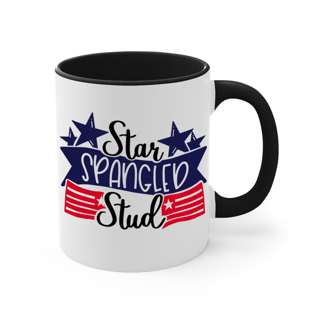 Star Spangled Stud Style 173#- 4th Of July-Mug / Coffee Cup