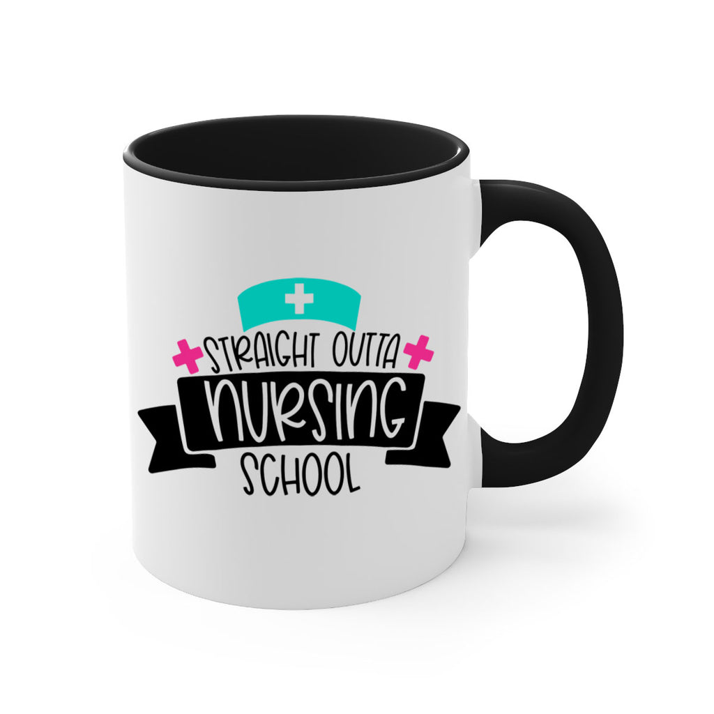 Straight Outta Nursing School Style Style 27#- nurse-Mug / Coffee Cup