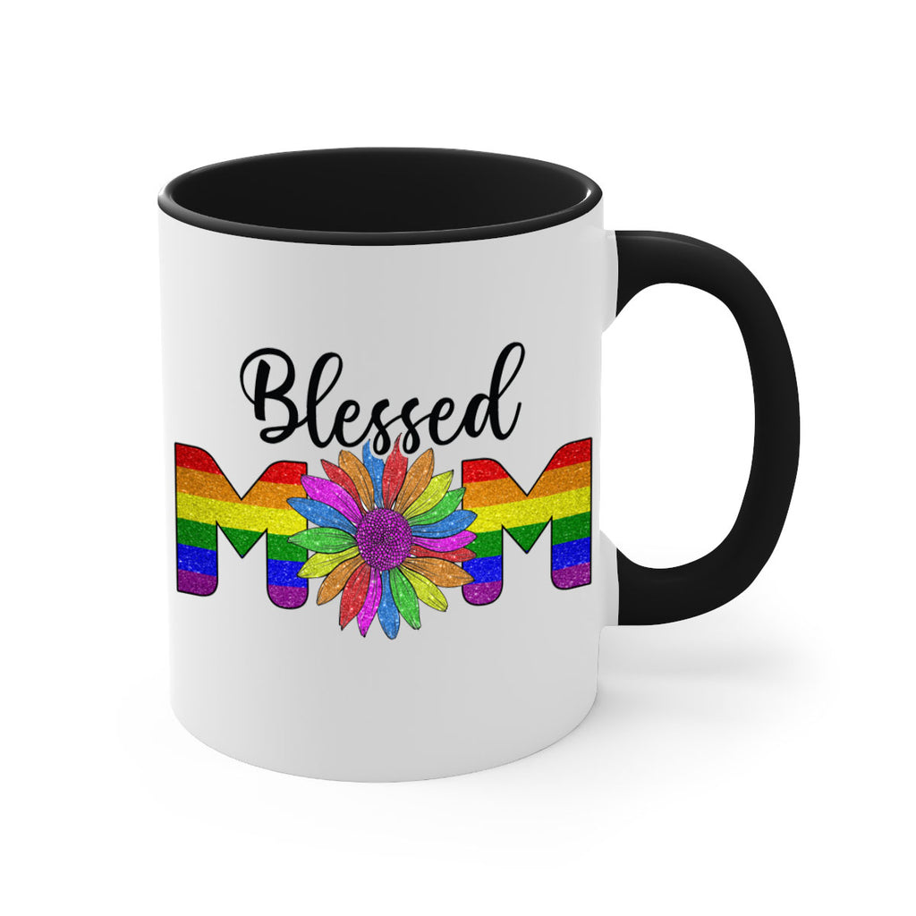 Sunflower Lgbt Blessed Mom  51#- lgbt-Mug / Coffee Cup