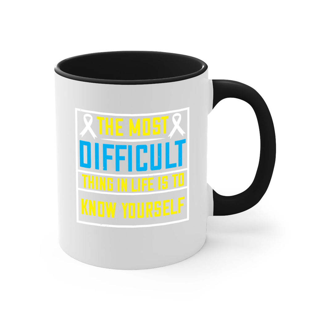The most difficult thing in life is to know yourself Style 16#- Self awareness-Mug / Coffee Cup