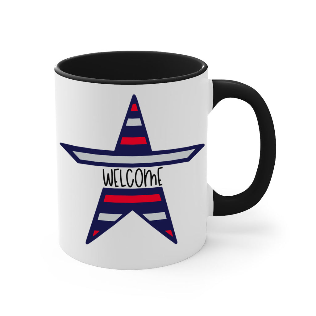 Welcome Style 186#- 4th Of July-Mug / Coffee Cup